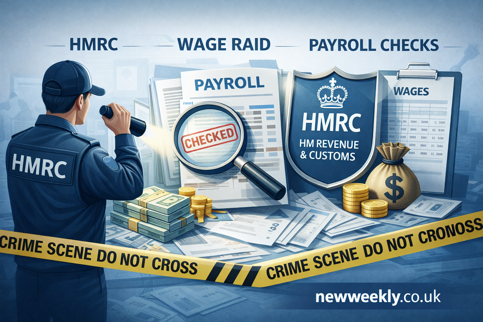 hmrc wage raid payroll checks