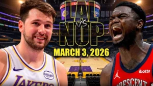 Pelicans vs Lakers Match Stats