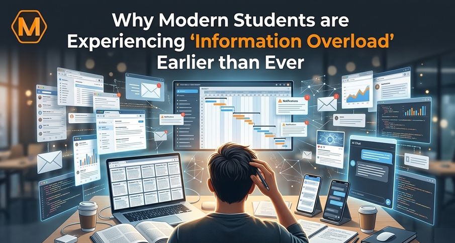 Why Modern Students are Experiencing 'Information Overload' Earlier than Ever