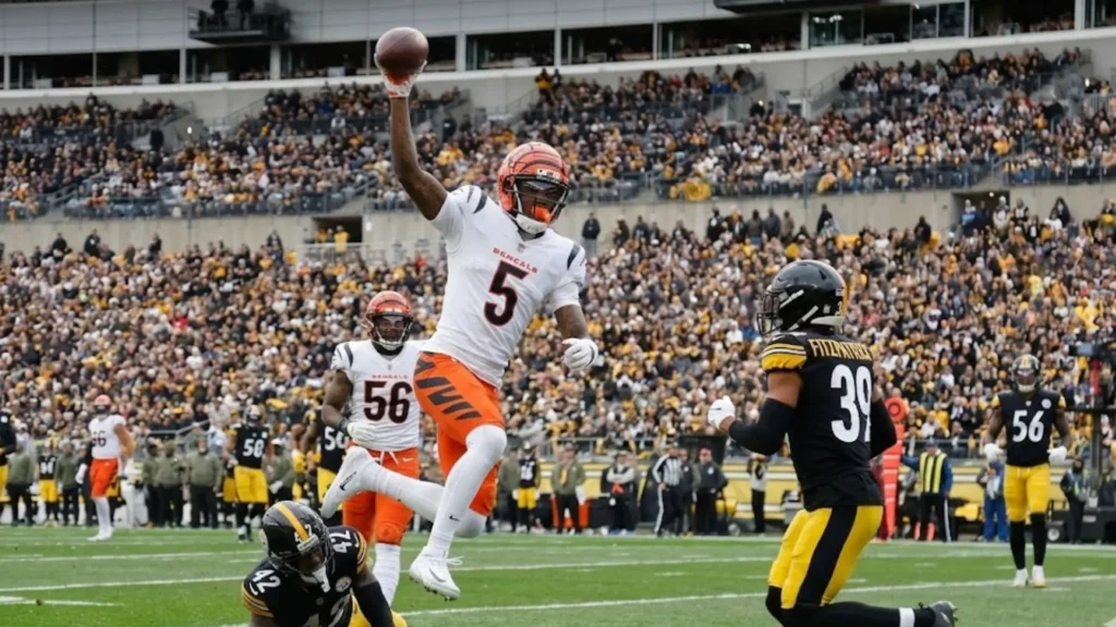 Pittsburgh Steelers vs Bengals Stats