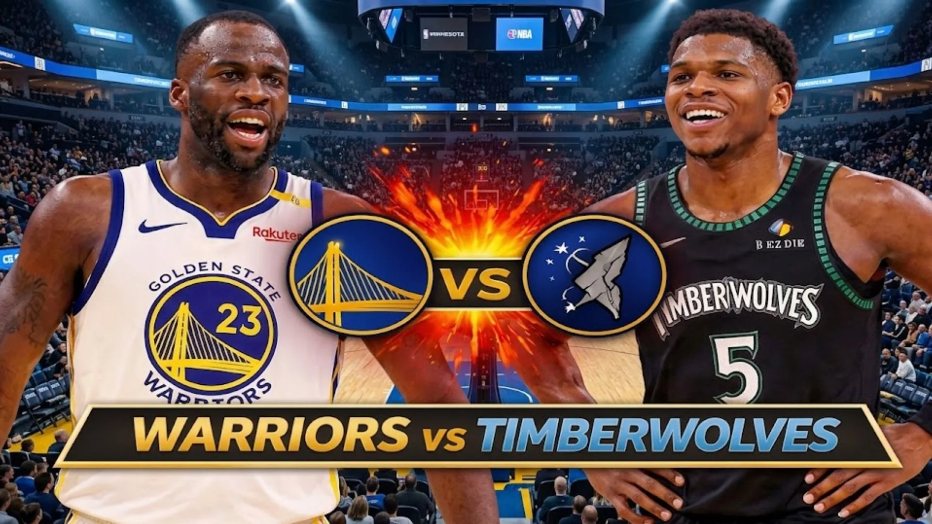 Golden State Warriors vs Timberwolves Match Stats
