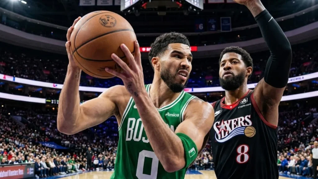 Celtics vs 76ers match stats
