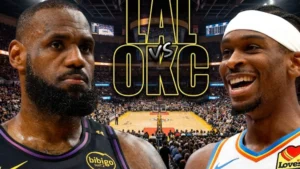 Lakers vs Thunder match stats
