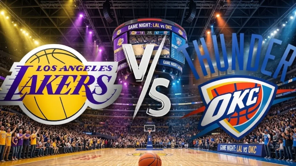 Lakers vs Thunder match stats