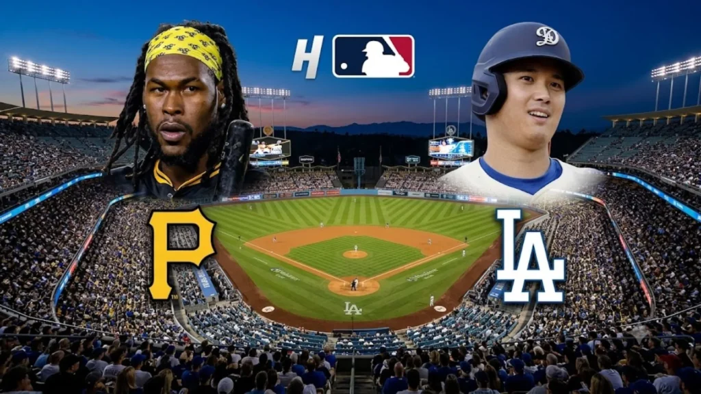 Dodgers vs Pirates match score and stats