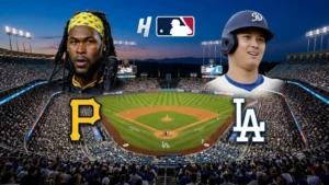 Dodgers vs Pirates match score and stats