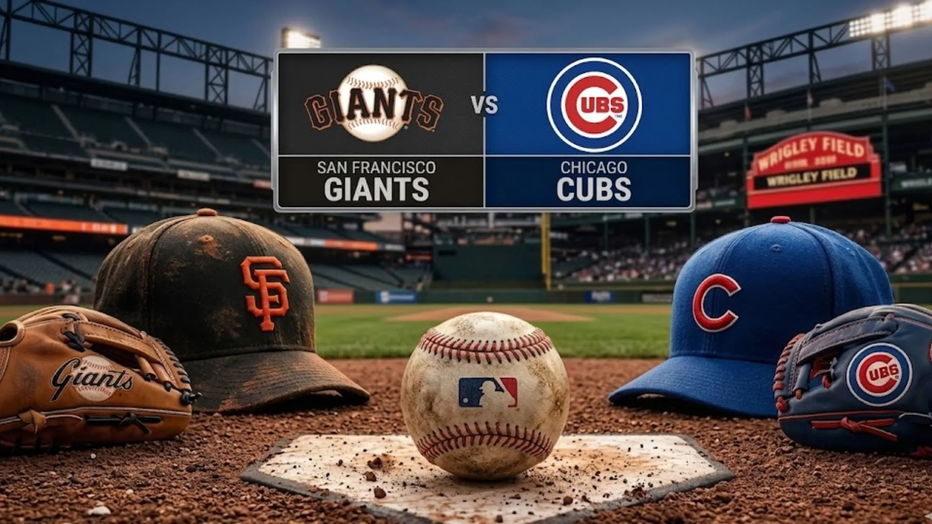 Giants vs Cubs match stats