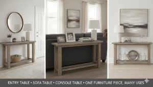 console table sofa table